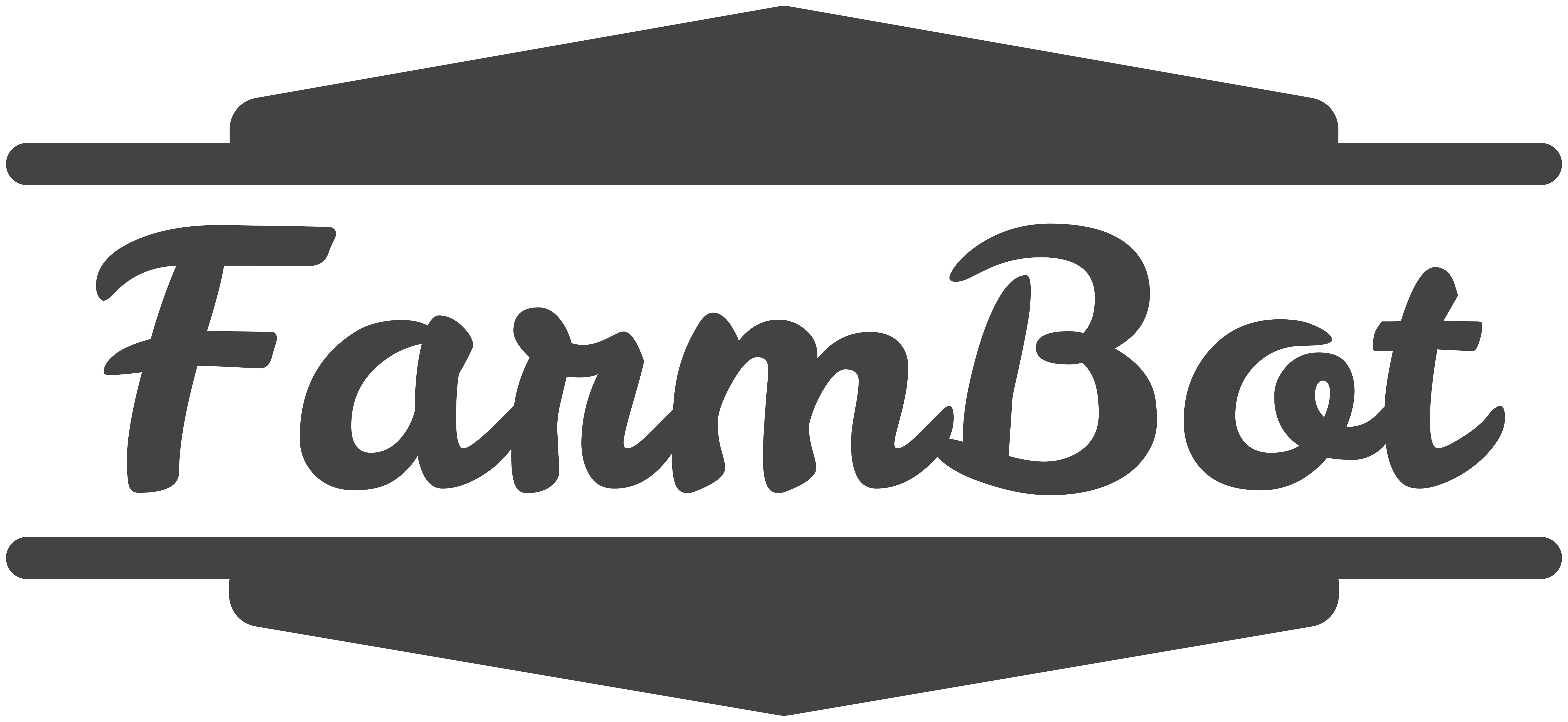 Dark Gray FarmBot Logo Dark Gray FarmBot Logo