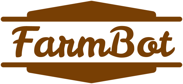 FarmBot Logo - Brown